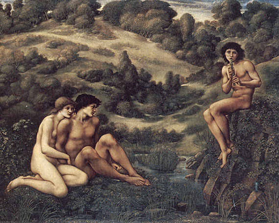 Sir Edward Burne-Jones The Garden of Pan